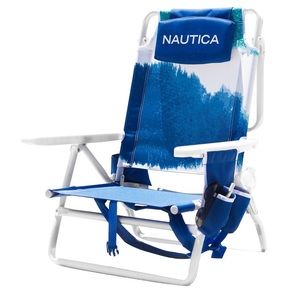 Nautica Beach Chair With Cup Holders